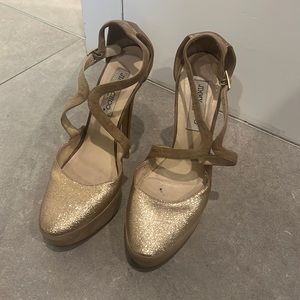 Jimmy Choo Platform Heels Size 39 1/2